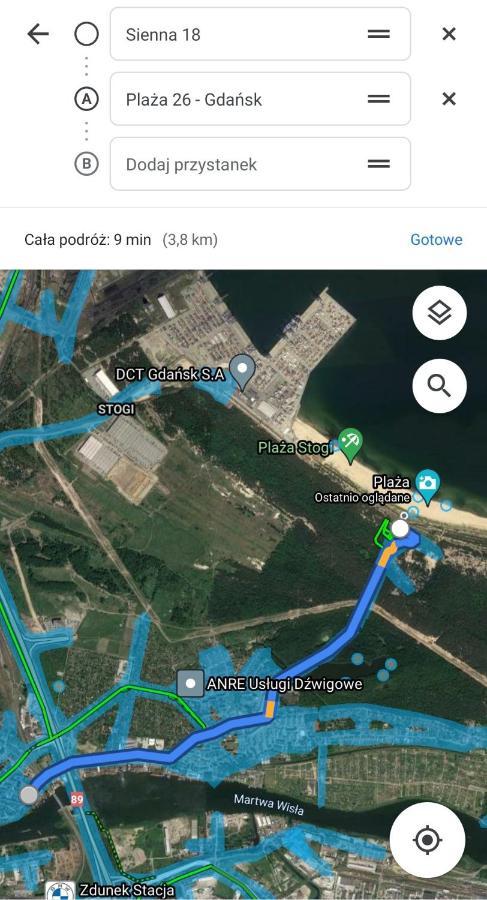 Mieszkanie Przy Kasztanie Blisko Plazy I Centrum Apartman Gdańsk Kültér fotó